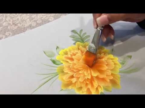 How to Paint Marigolds