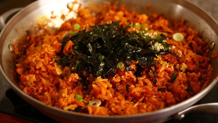 Kimchi fried rice: 김치볶음밥