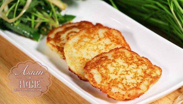 Korean Potato Pancake Recipe : 바삭 쫄깃 감자전 만들기