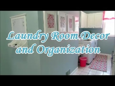 Laundry Room Decor and Organization