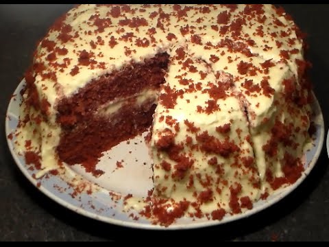 Moist RED Velvet CAKE For Valentine's Day: Homemade Red Velvet Cake From Scratch