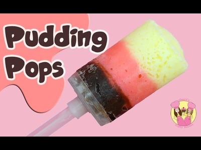 NEAPOLITAN PUDDING POP POPSICLES - funny cute kids baking - ice lolly block pop