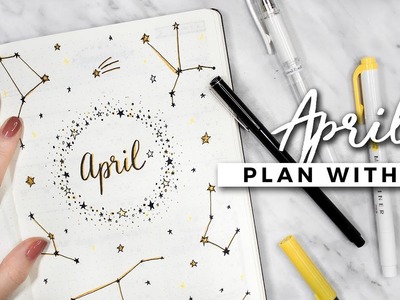 PLAN WITH ME | April 2017 Bullet Journal Setup