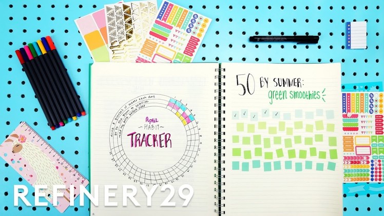 Plan With Me - Bullet Journal With Lucie Fink | Try Living With Lucie | Refinery29