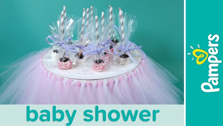 Princess Baby Shower Ideas: Chocolate Brownie Cake Pops | Pampers