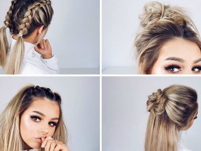 QUICK AND EASY HAIRSTYLES