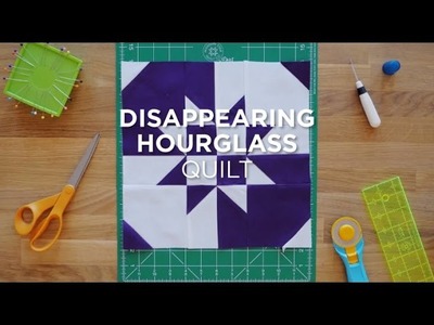 Quilt Snips Mini Tutorial - Disappearing Hourglass