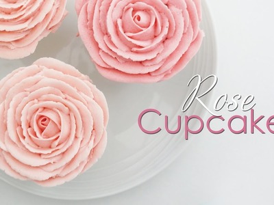Rose Cupcake - Piping Technique Tutorial
