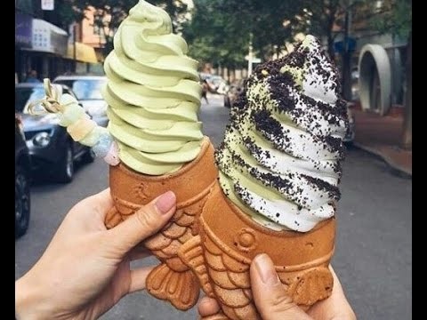 Street Food Japan and Japanese Ice Cream Shave Ice Desserts