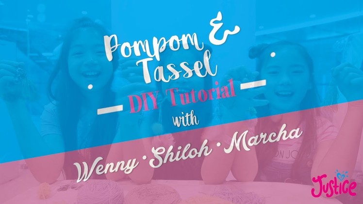 10 minutes DIY - Pompom and Tassel