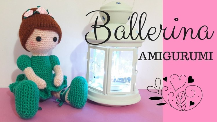 Ballerina AMIGURUMI - Crochet a Dancer (english sub)
