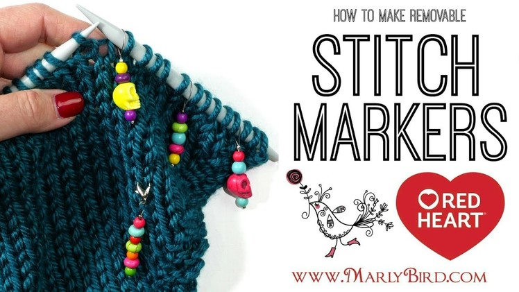 Beginner Basics Knitting and Crochet DIY Removable Stitch Markers for Knitting or Crochet