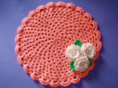 Centrino Uncinetto Facile- Tutorial - Doily Crochet -Sousplat Croche
