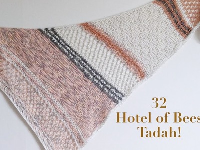 Crafternoon Treats Crochet Podcast 32: Hotel of Bees Tadah!