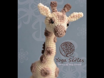 Crochet Giraffe Pattern, Amigurumi Giraffe, Yoga Giraffe, Stopmotion animation