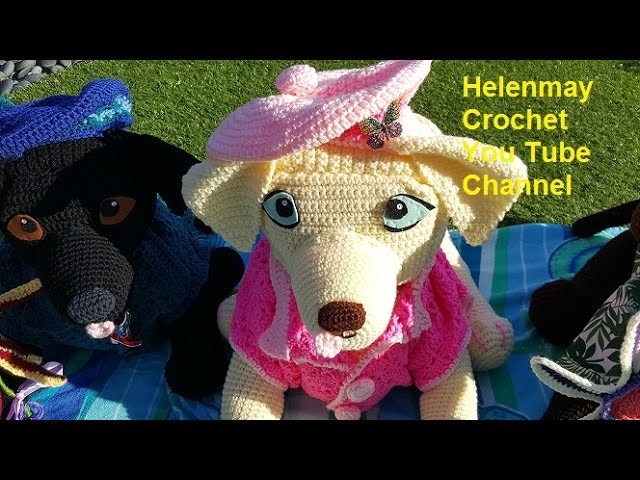 Crochet Large Labrador Retriever Amigurumi Part 2 of 3 DIY Video Tutorial