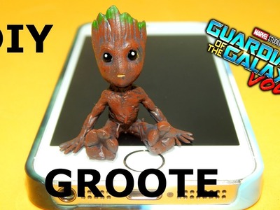 Diy baby groot Guardians Of The Galaxy inspired 3d printed miniature toy
