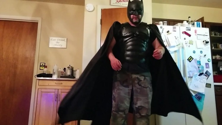 DIY Batman upper armor build tutorial part 1