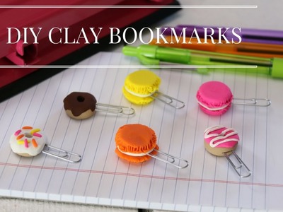 DIY Clay Bookmarks