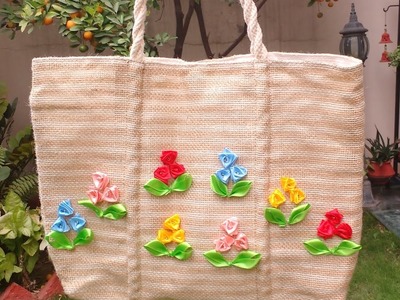 Diy Decorating a Tote Bag \ Cloth Bag