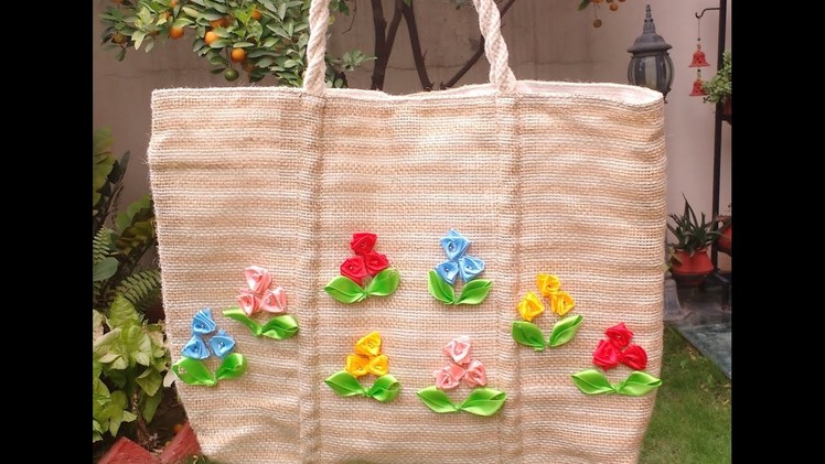 Diy Decorating a Tote Bag \ Cloth Bag