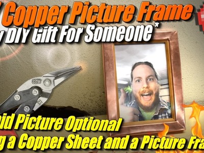 DIY Gift Idea: A Copper Picture Frame For the Best Mom Ever