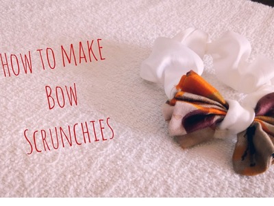DIY How To Make Scrunchies || Easy way to make scrunchie!!