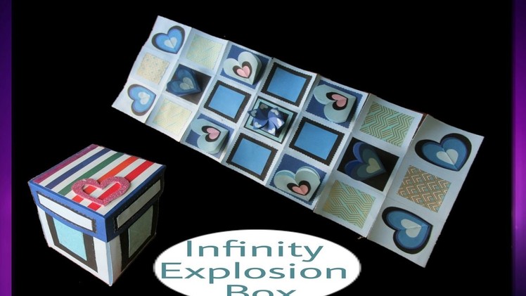 DIY - Infinity Explosion Box For Birthday | Birthday Explosion Box