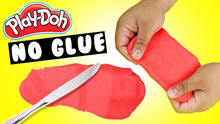 DIY | Play-Doh Slime - HOW TO MAKE SLIME OUT OF PLAY-DOH!!! HOW TO MAKE SLIME WITHOUT GLUE!!!