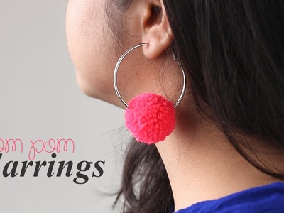 DIY: Pom-Pom Earrings