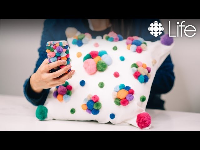DIY Pom Pom Pillow and Phone Case | CBC Life