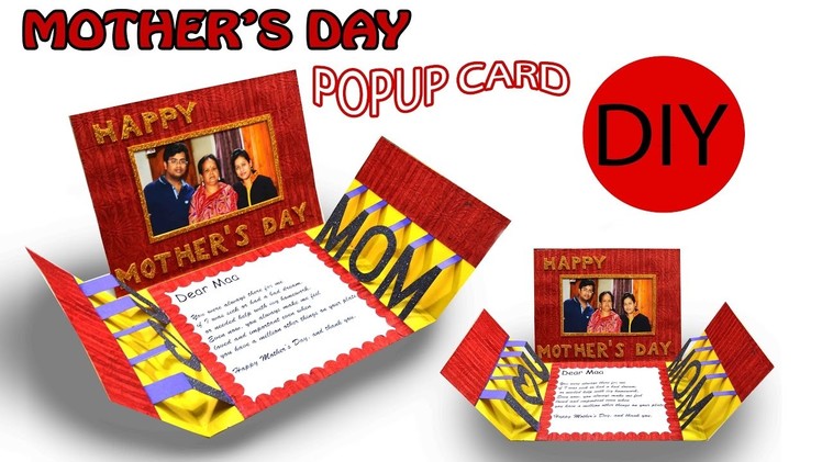 DIY | POPUP CARD | Mother's day Special | Art with Creativity 198