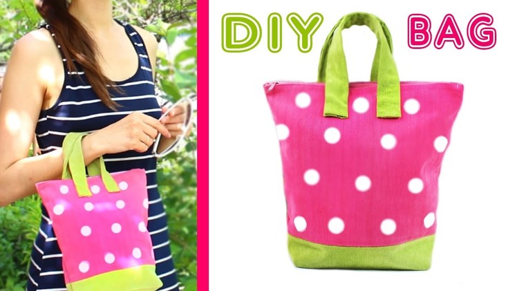 DIY PURSE TUTORIAL [SUMMER BAG From Scratch EASY] ???? Strawberry Handbag