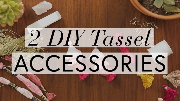 DIY Tassel Accessories | The Zoe Report By Rachel Zoe