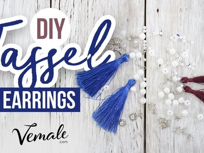 DIY Tassel Earrings | Quick & Simple