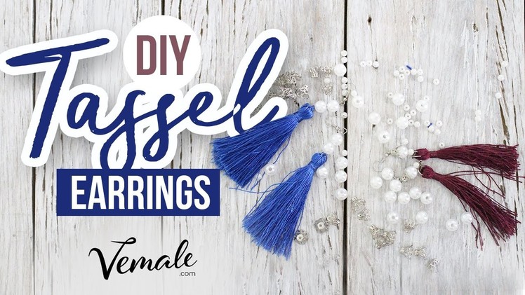 DIY Tassel Earrings | Quick & Simple
