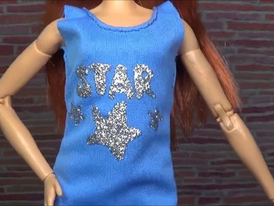 Doll dress diy │How to make a dress for Barbie │DIY For Dolls
