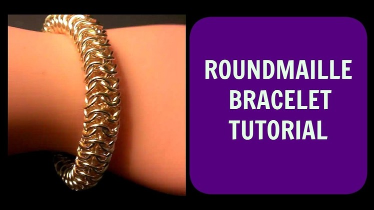 EASIEST WAY TO MAKE ROUNDMAILLE BRACELET |  TUTORIAL | DIY | STEP-BY-STEP INSTRUCTIONS