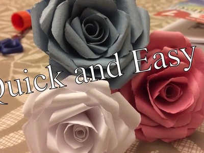 EASY PAPER ROSE DIY BEST MOTHERS DAY GIFT