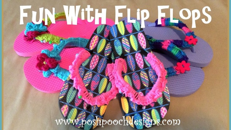 Fun With Flip Flops Crochet Pattern