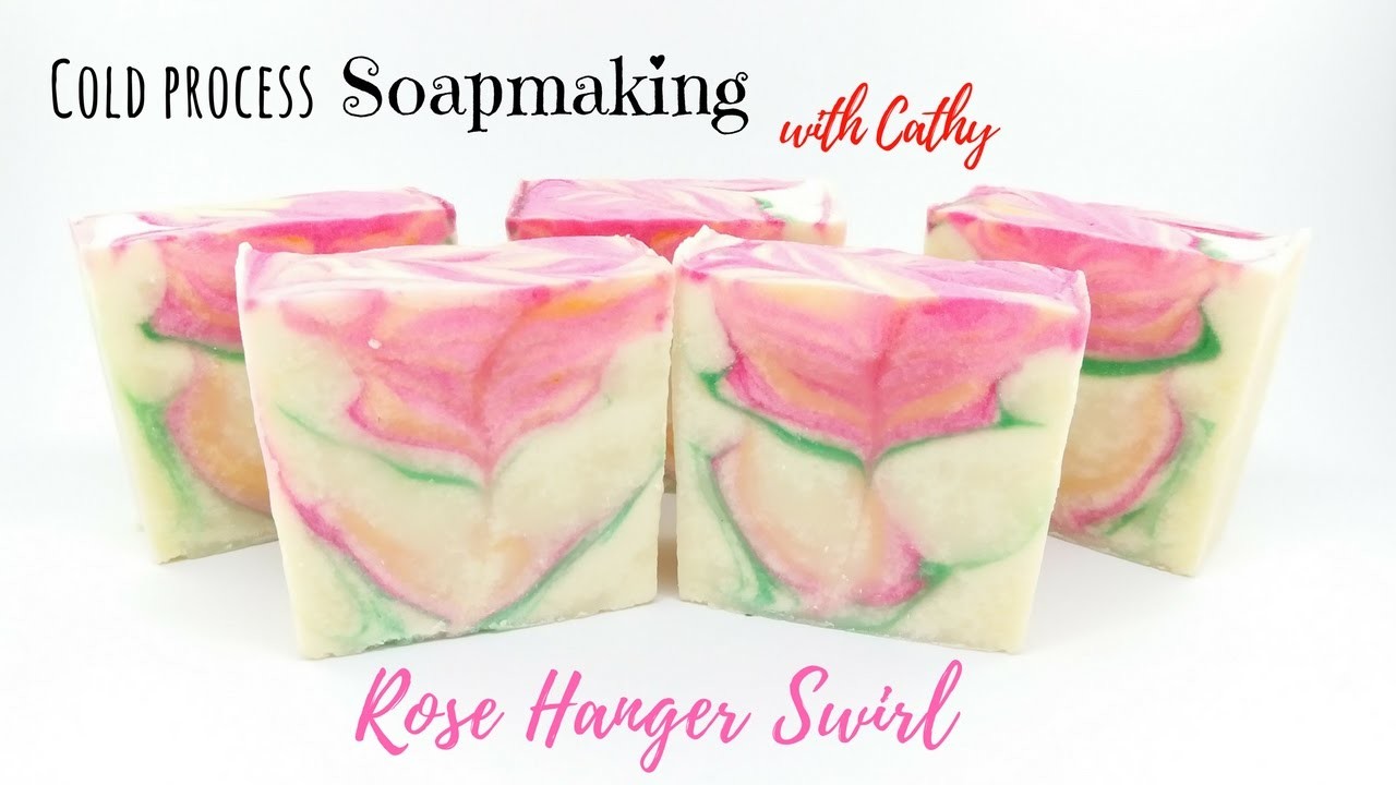 Hanger Swirl Rose Cold Process Soapmaking Diy Tutorial Beginners Easy ...