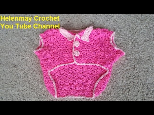 Helenmay Crochet Snapdragon Stitch Large Pet Outfit Part 1 of 2 DIY Video Tutorial