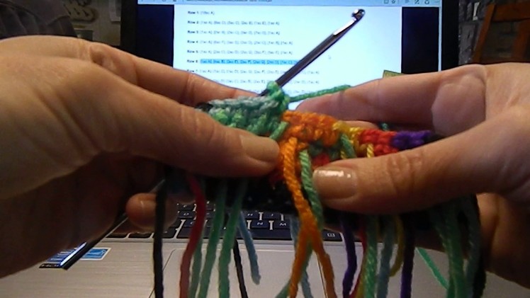 How To Crochet and Color Change With Bobbins