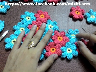 How to Join Crochet Flowers