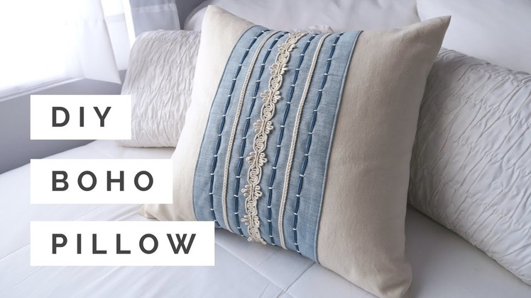 How to Make a Boho Pillowcase DIY