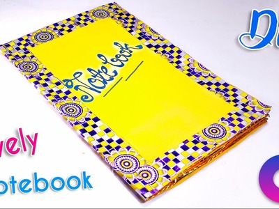 How to make a lovely Notebook | DIY Paper notebook | Artkala 186