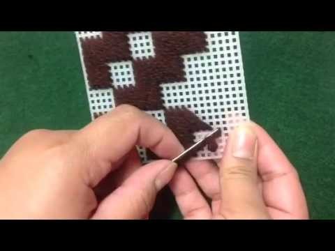 How to make Plastic canvas coasters #Part 2