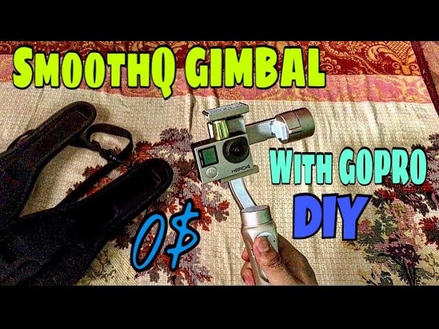 HOW TO USE ZHIYUN SMOOTH Q WITH GOPRO - DIY 0$ (WITHOUT GOPRO MOUNT PLATE)