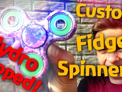 Hydro Dip Your Fidget Spinner! (DIY)