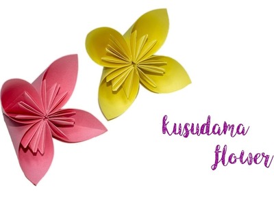 Kusudama Flower (Tutorial) || DIY